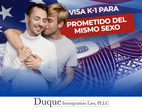 Visa K-1 para prometido del mismo sexo